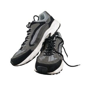 Skechers Men's Memory Foam Athletic Shoes Gray Black‎ Size 12 Walking Sneakers
